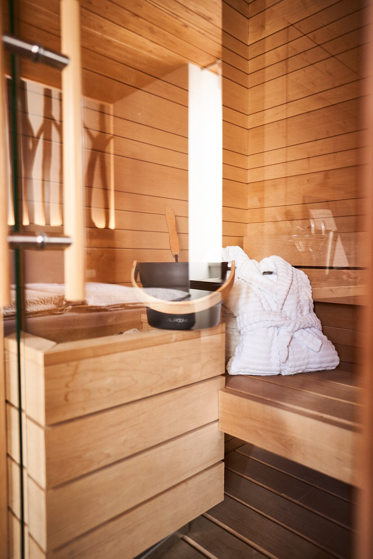 Sauna in Suite privata