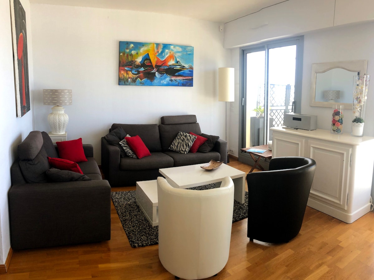 Vue panoramique sur la baie/ logement Classé 3*