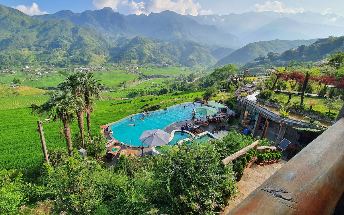 A beautiful lodge with stunning view in Sapa