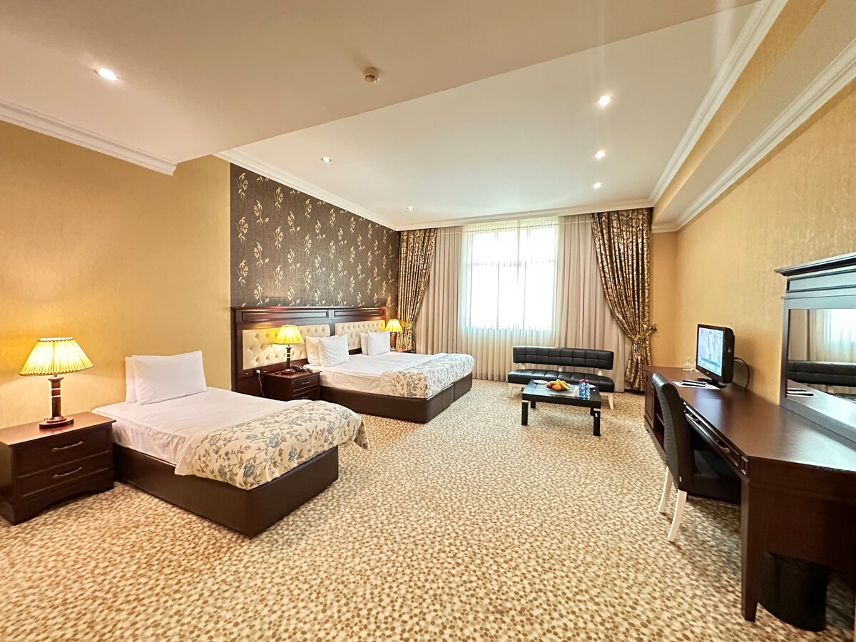 Triple Room in Modern Hotel