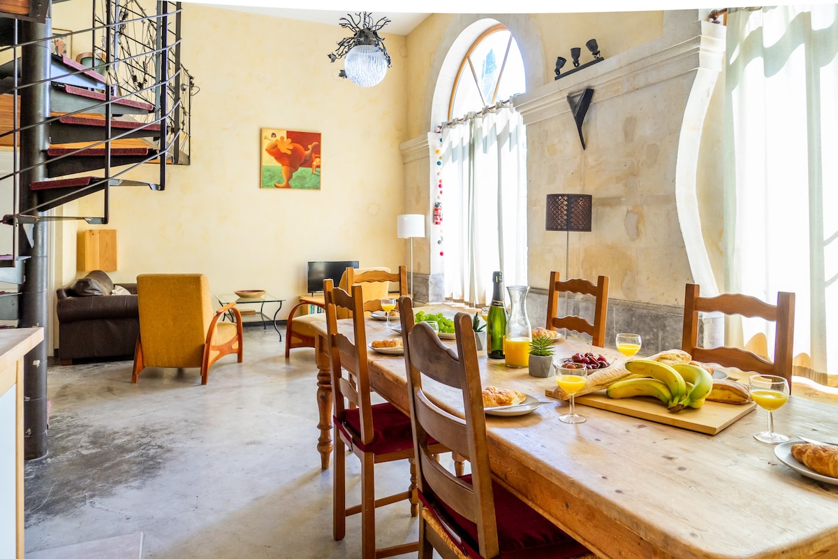 Apartment historic convent in Pézenas - Fontedicto