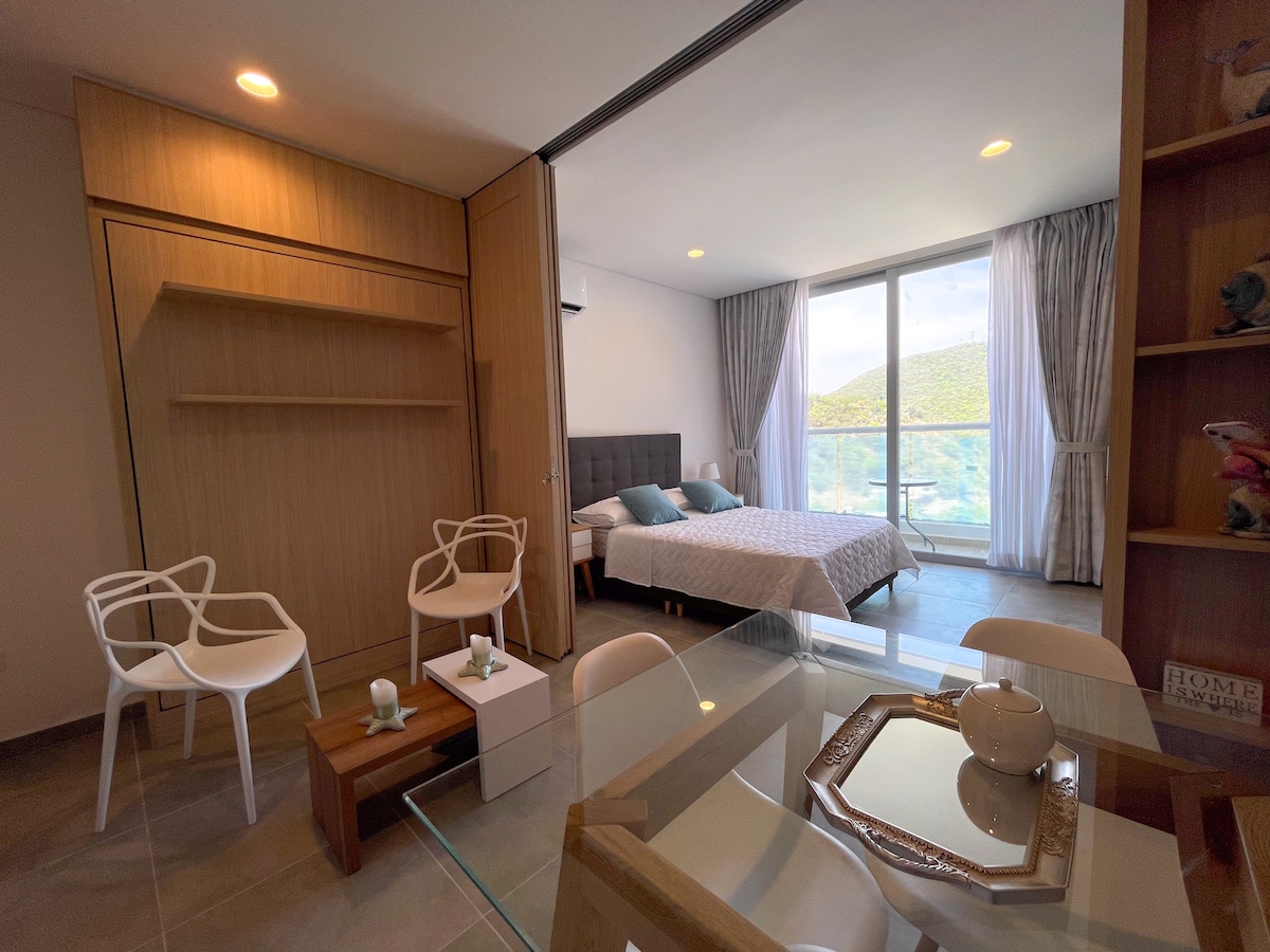 Hermoso apartasuite cerca al mar en Playa Salguero