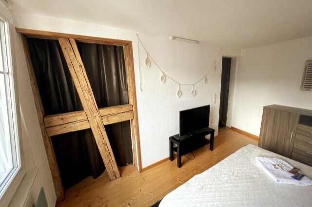 Bedroom in house near the lake