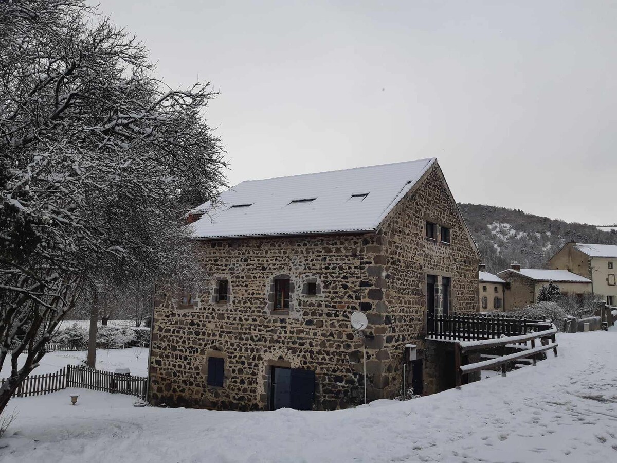 Quiet apartment and private garden, close to Sancy