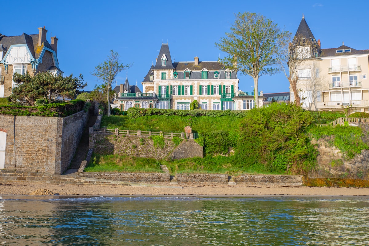 Les Ondes - Villa 19e siècle accès privé plage