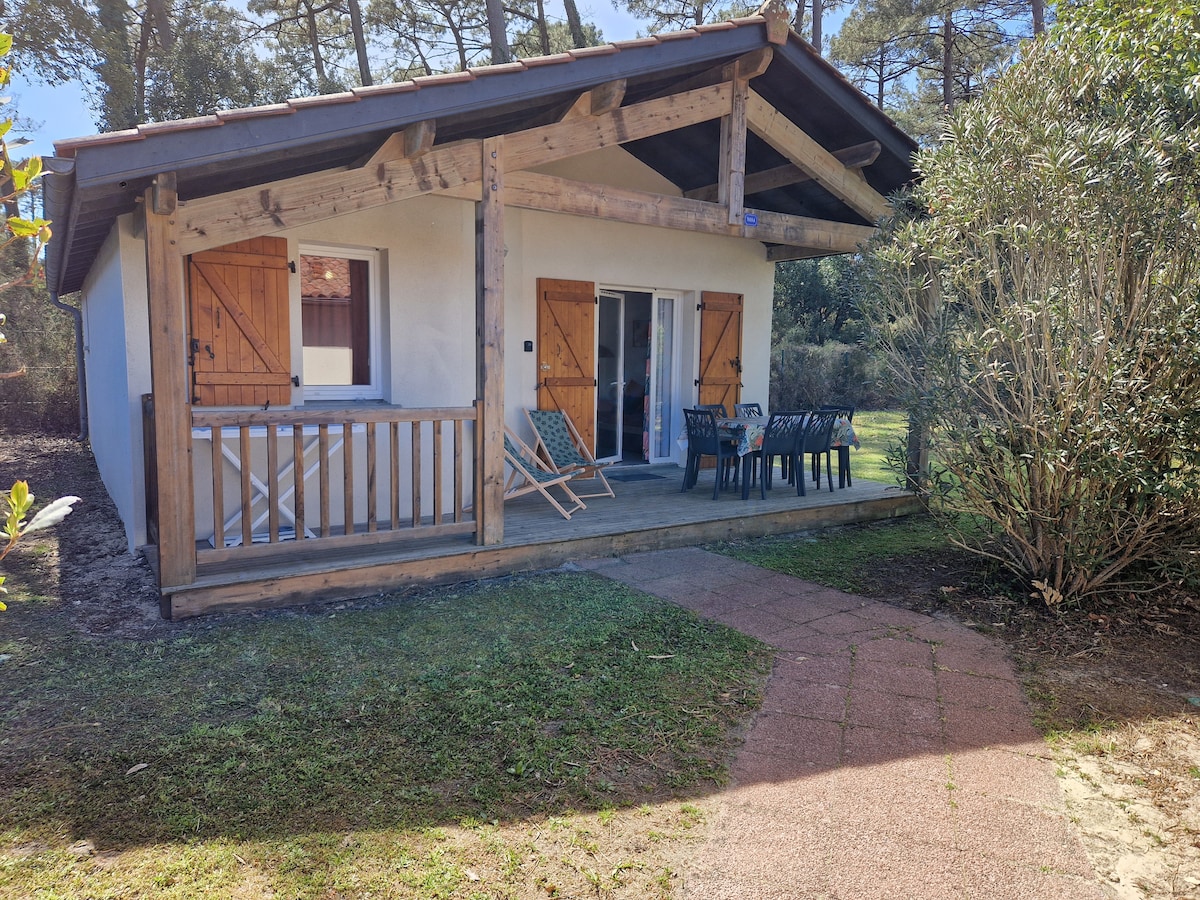 Chalet T3 Nature piscine tennis