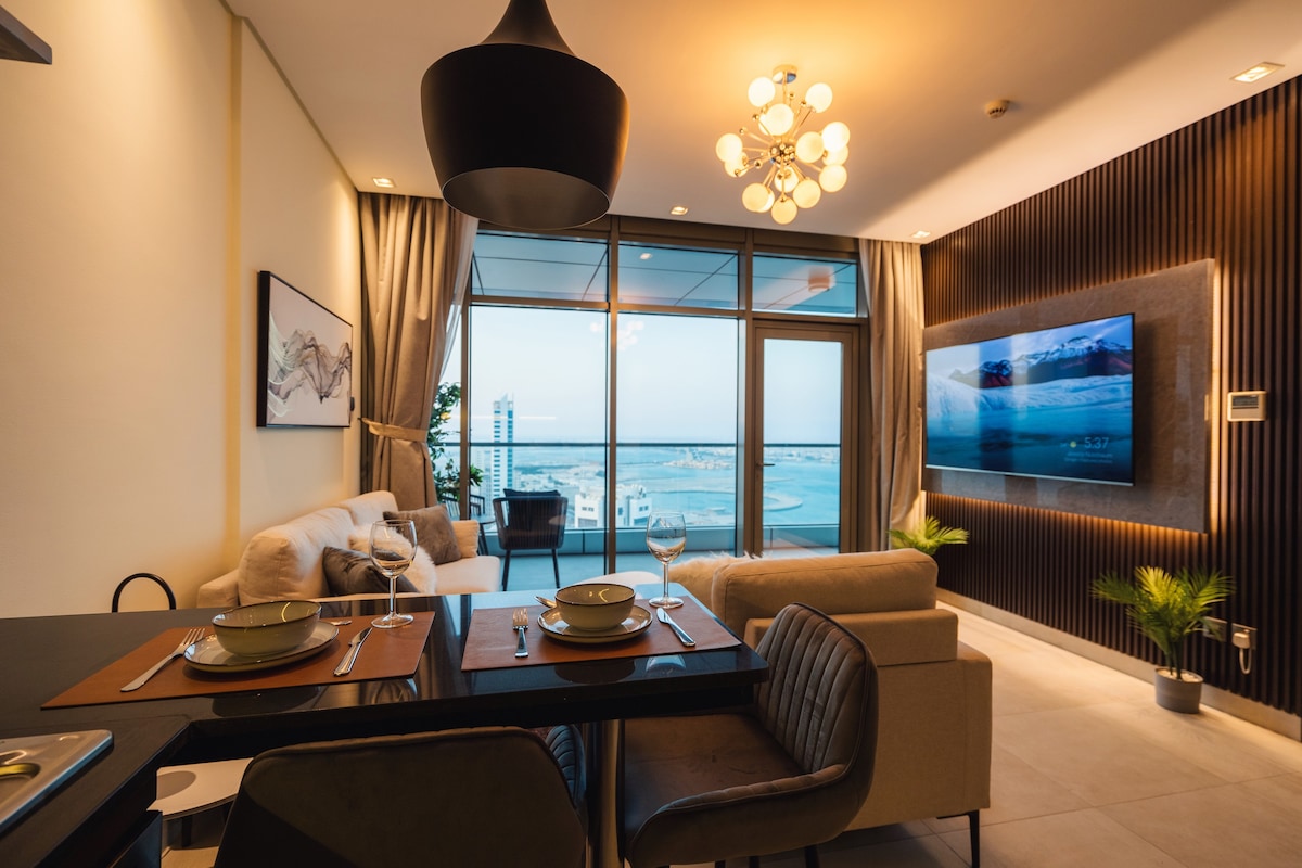 High-Rise Luxury with City & Sea Views