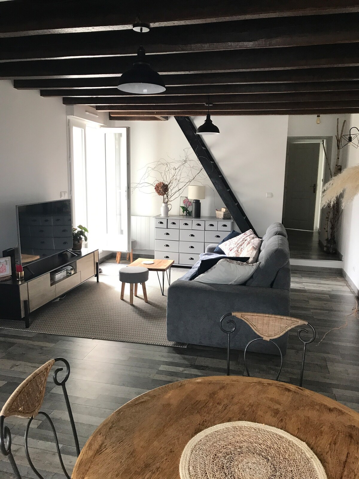 Petite maison avec extérieur