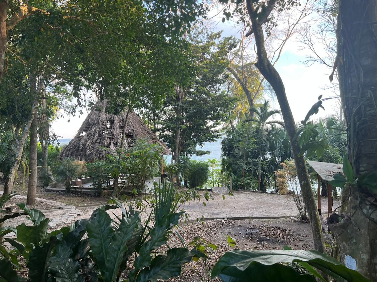 Small House on Lake Peten Itza