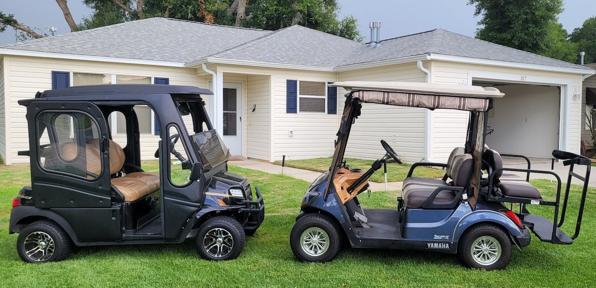 3/2 w/ Two Golf Carts (6 seats), ~1 mile Sumter