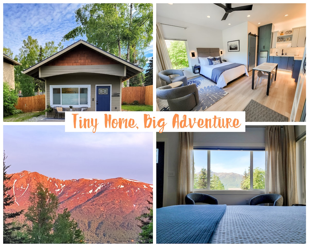 Eagle River Adventure Base: Cozy Tiny Home w/Q Bed