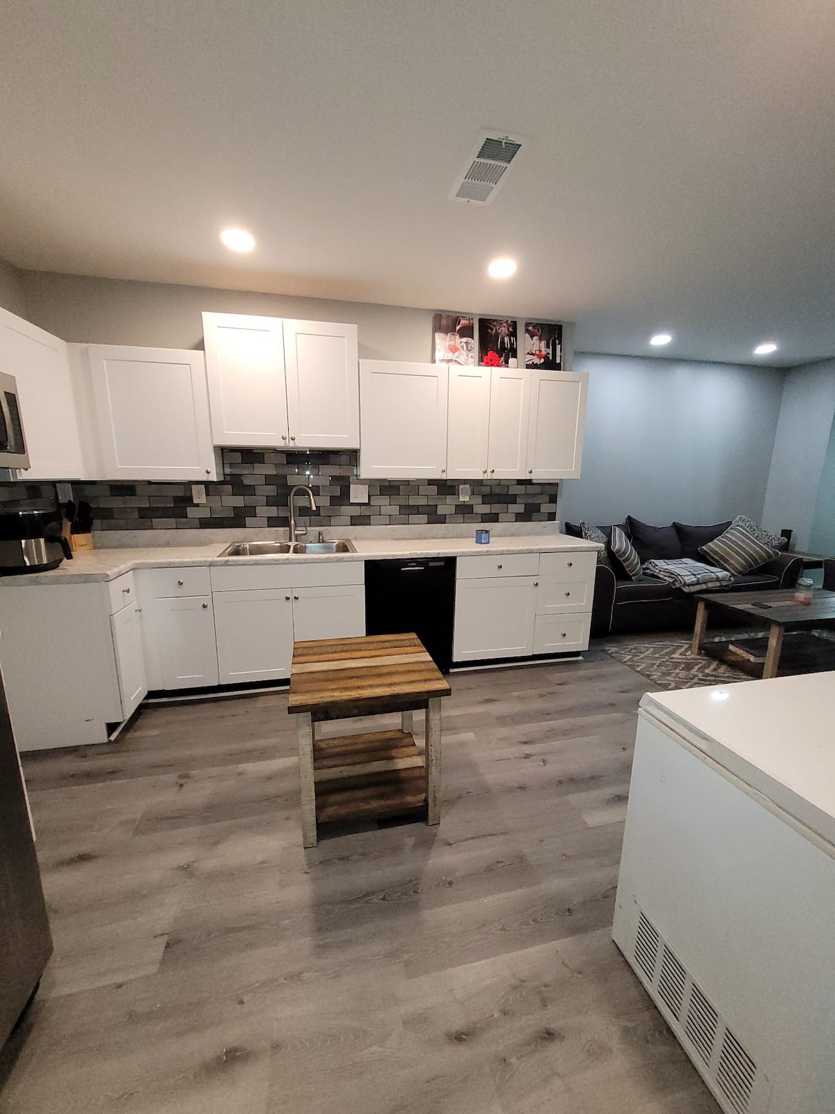 Two bedroom basement apartment