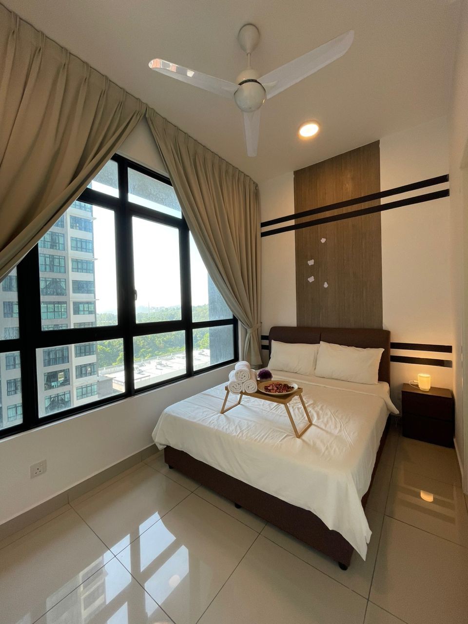 舒适的2卧室6卧室，位于IOI城市购物中心
