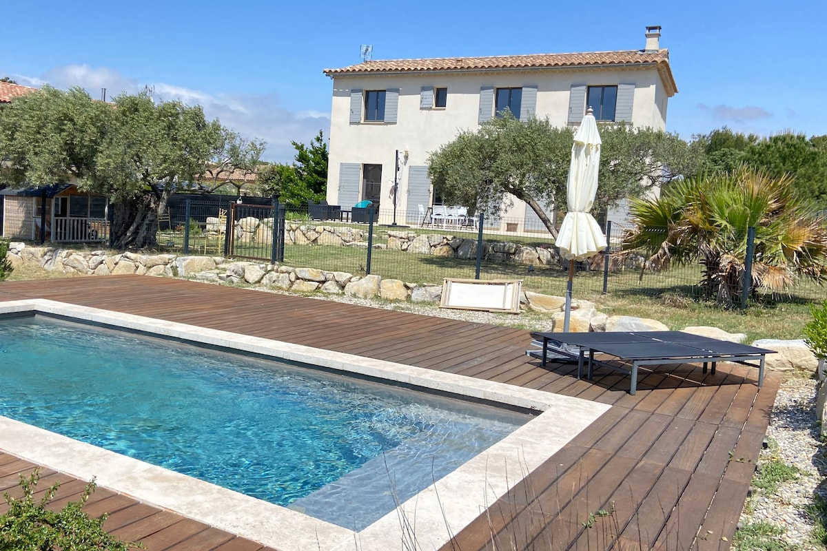 Mas Provençale au calme Piscine