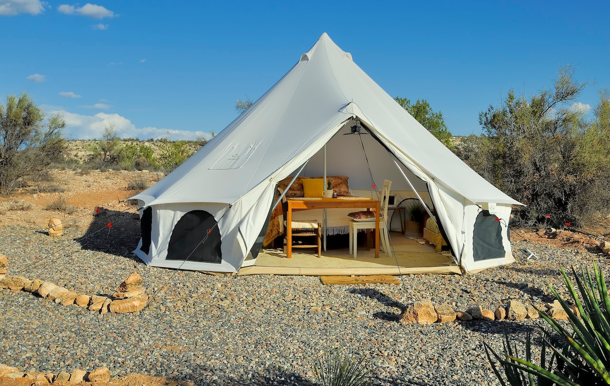 Luxury Eco Glamping Near Sedona: Juniper Tent