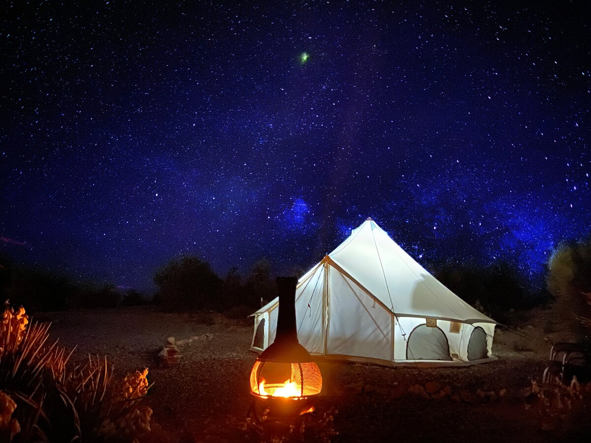 Luxury Eco Glamping Near Sedona: Juniper Tent