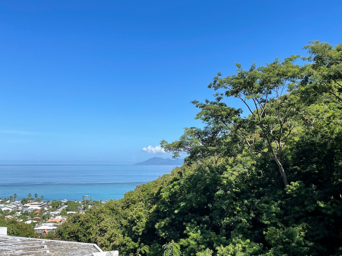 Maison au calme vue sur l'océan