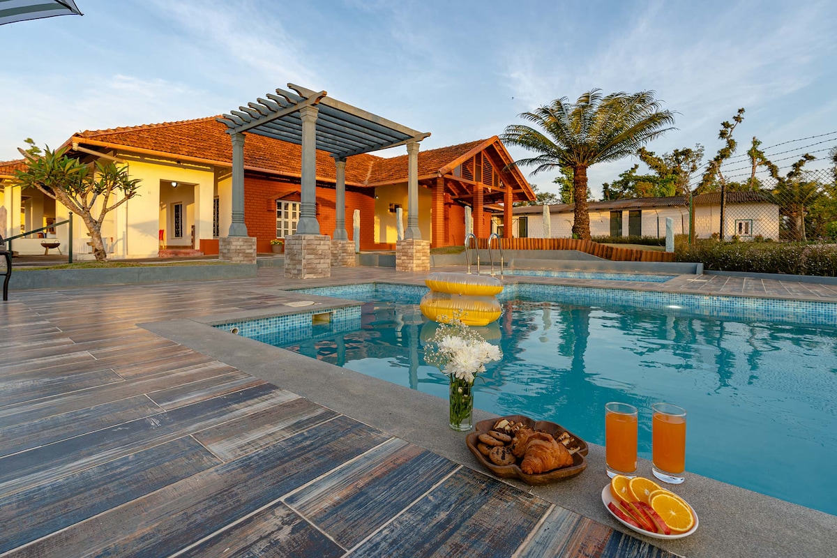 Misty Barn 5BHK Villa w/ Breakfast & Private Pool