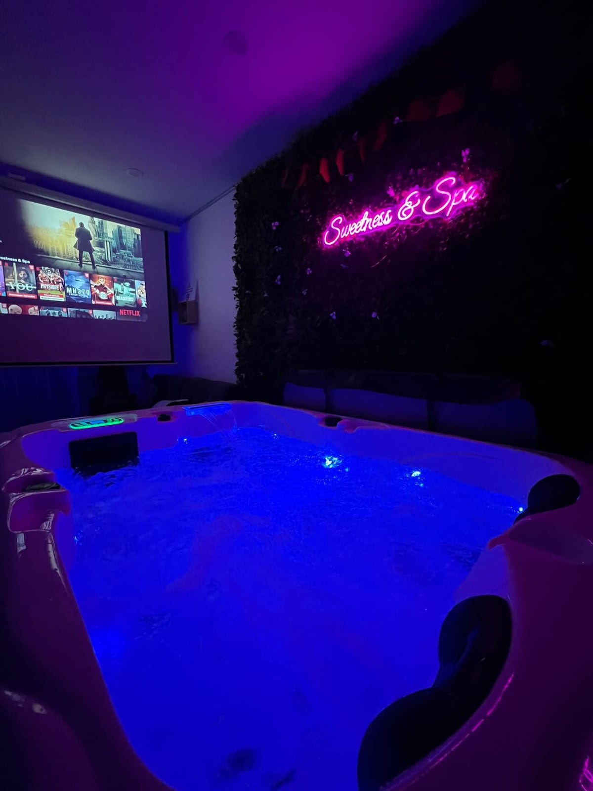 Logement avec jacuzzi équipé