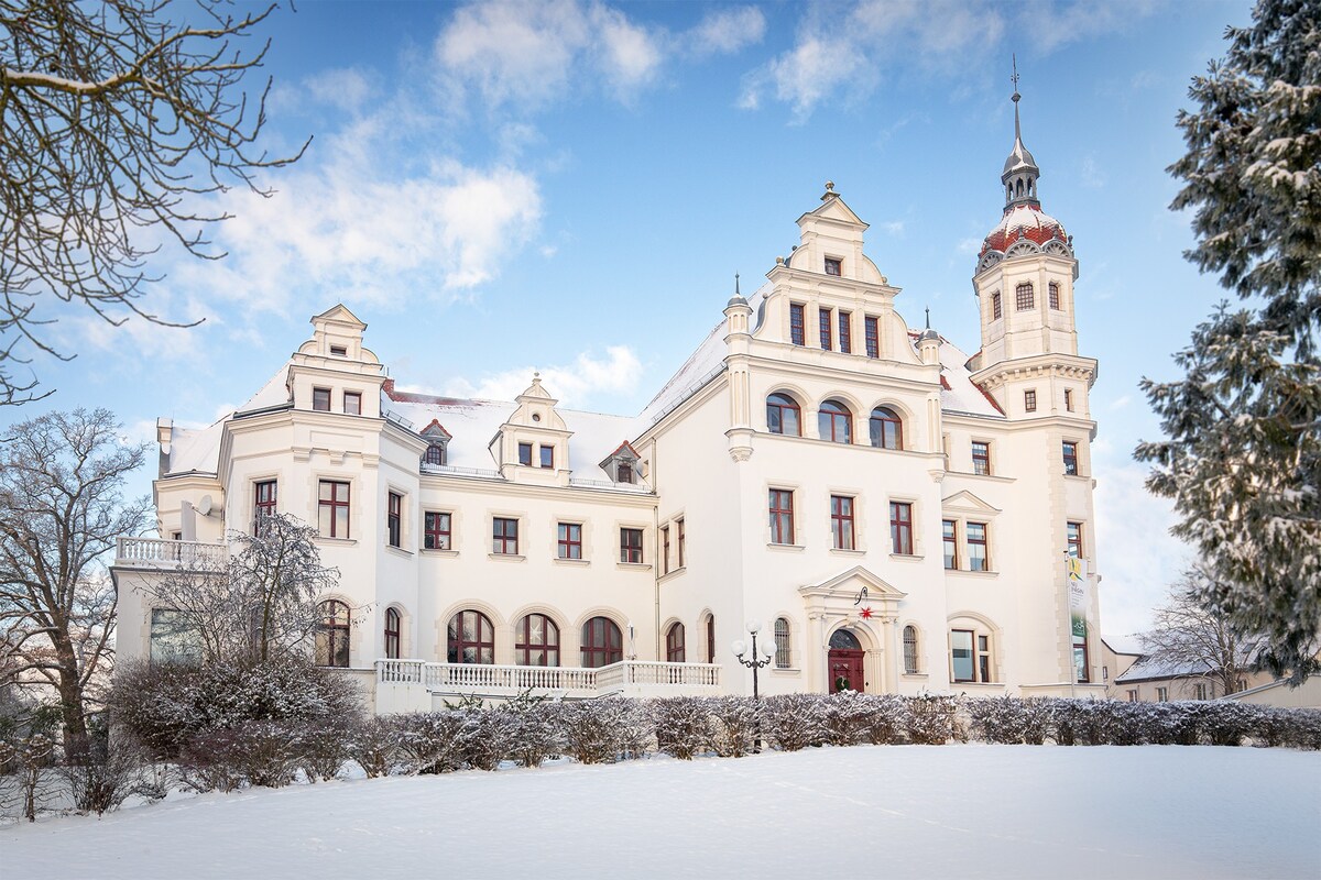 Schloss Groß Lüsewitz - FeWo Lavendeltraum - Sauna