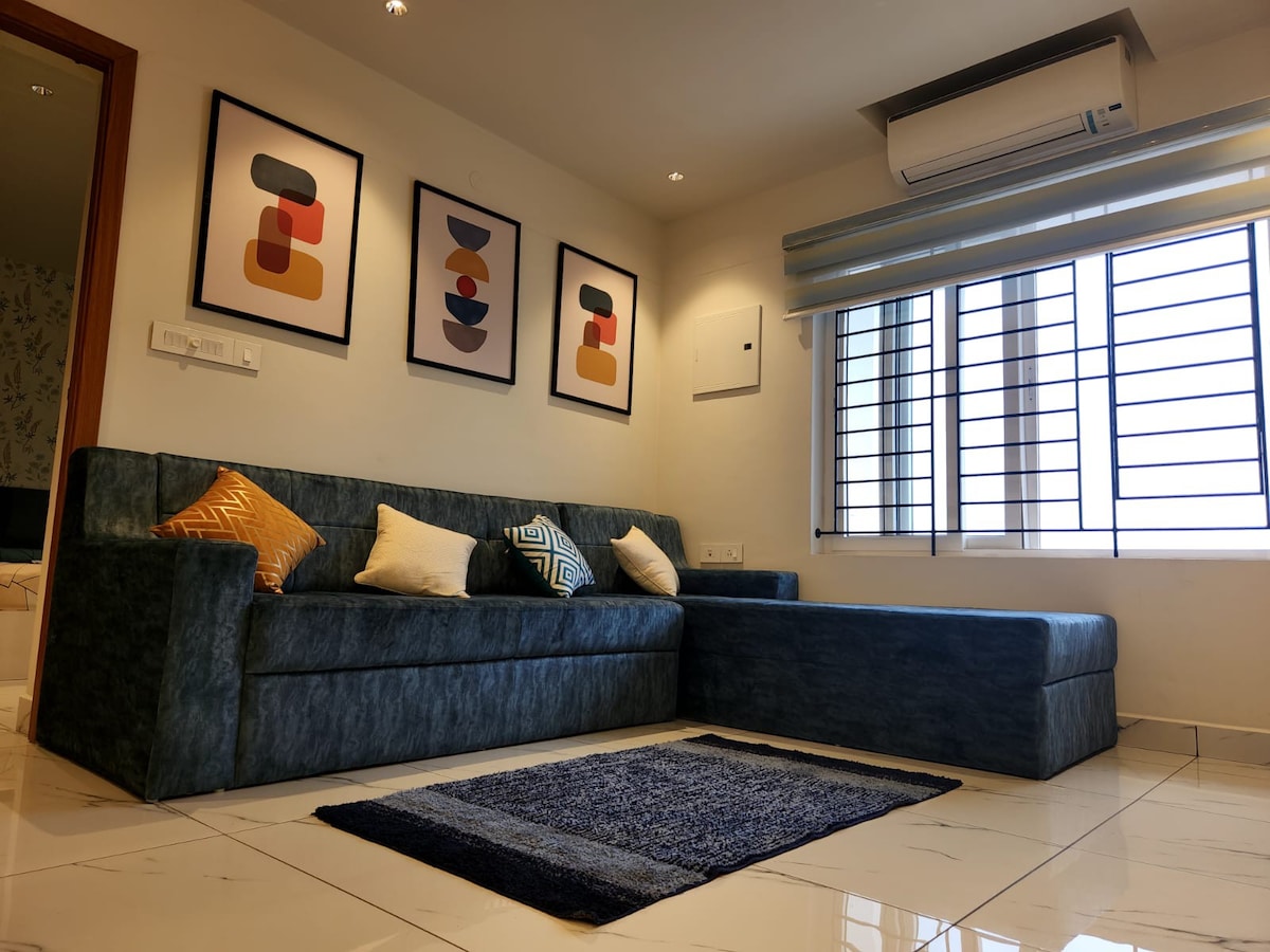 1BHK Serviced Apartment – Palayam