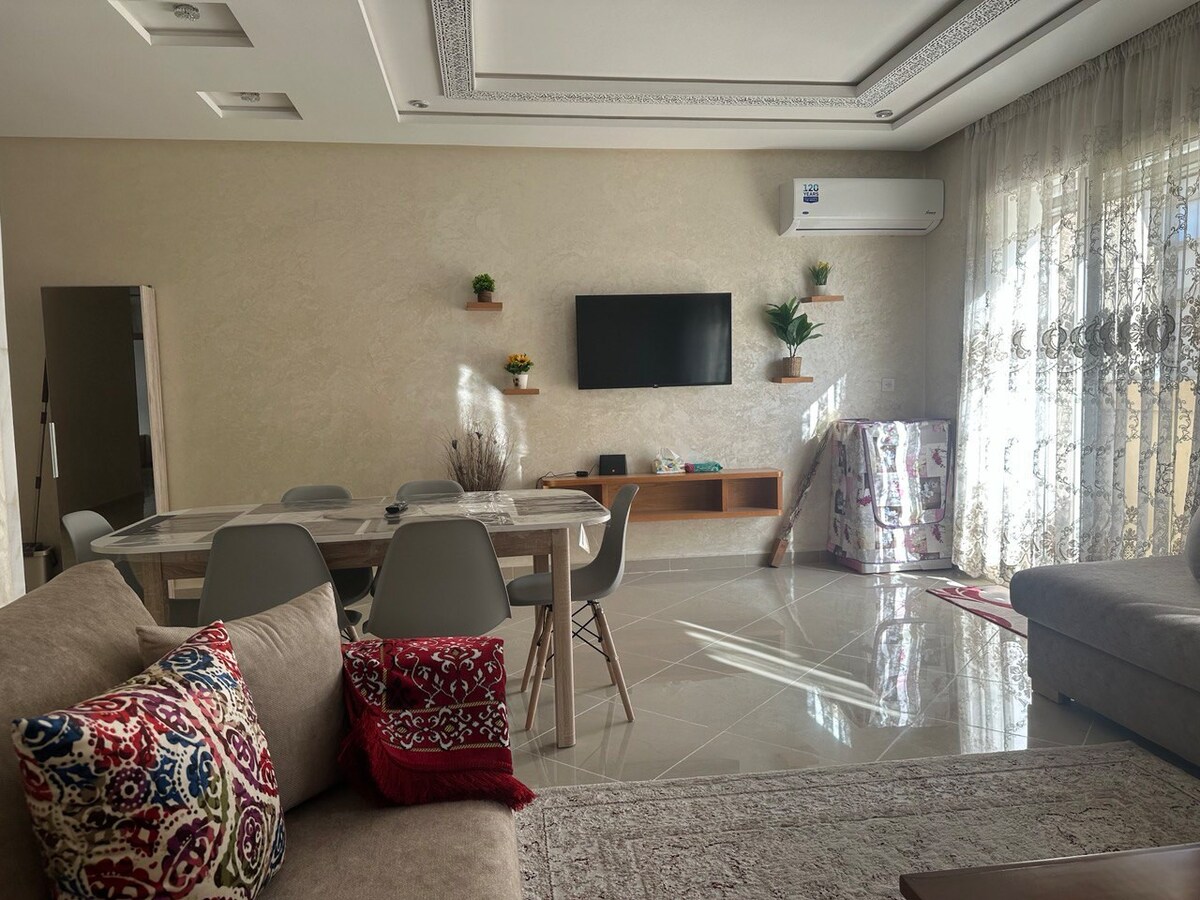 Spacious and Serene Apartment with Private Balcony
