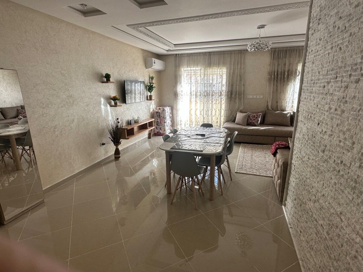 Spacious and Serene Apartment with Private Balcony