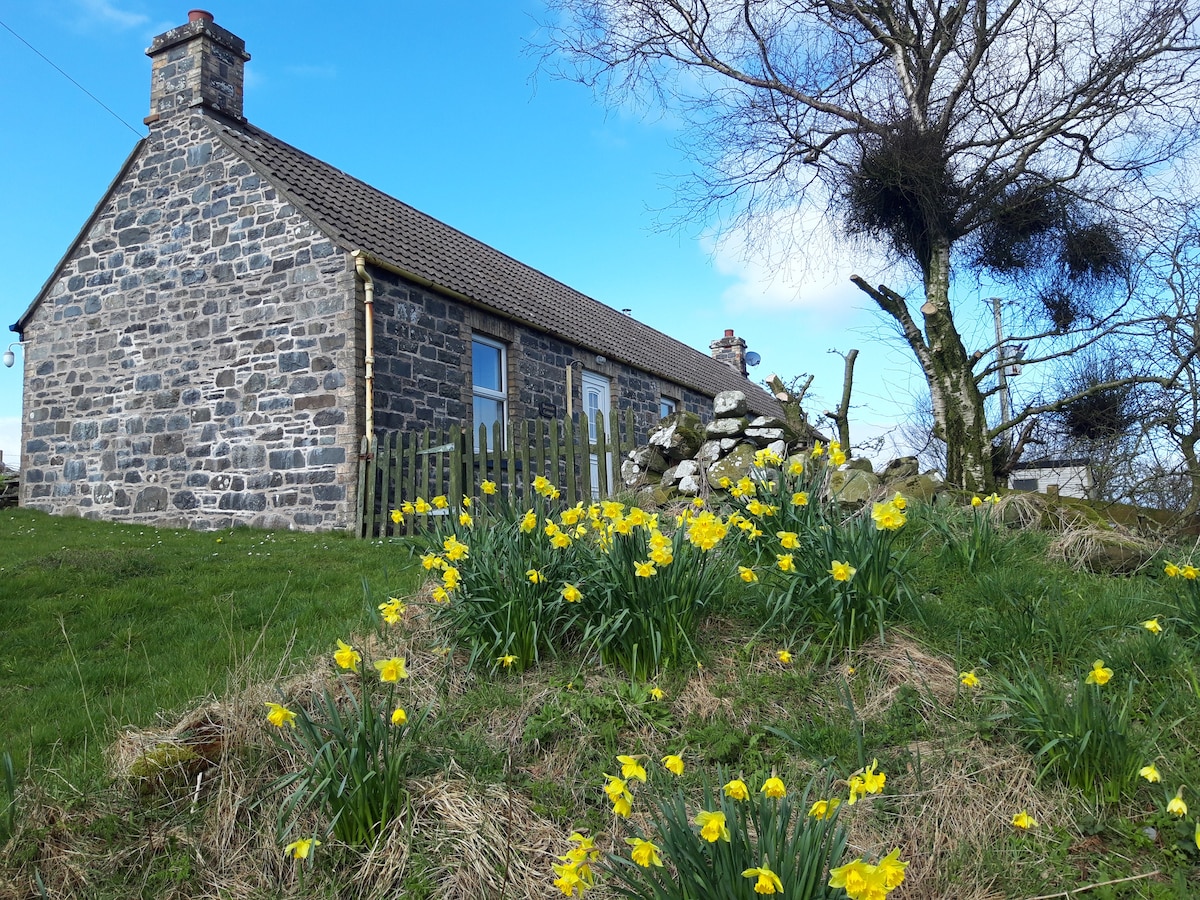 Charming Galloway cottage - beaches & walks nearby