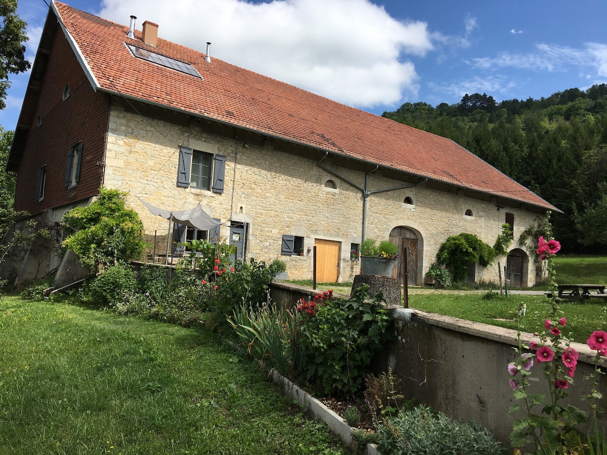 Studio cosy à la ferme de Burgille