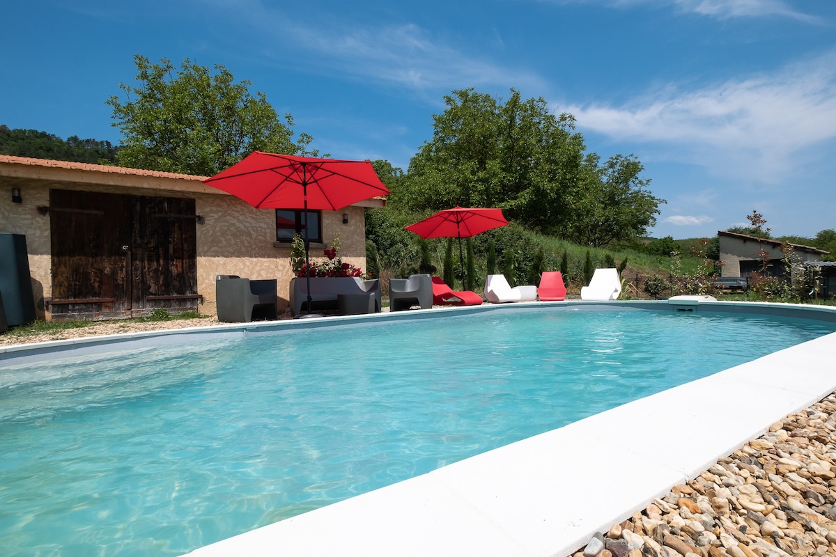 COMBE JOLIE : Air conditioning, Pool & Jacuzzi