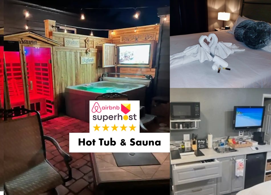 Reno Room-Studio Spa, Hot Tub, Infrared Sauna
