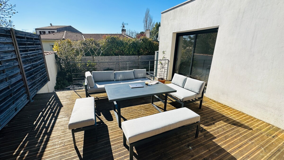 Bel appartement moderne avec terrasse La Rochelle