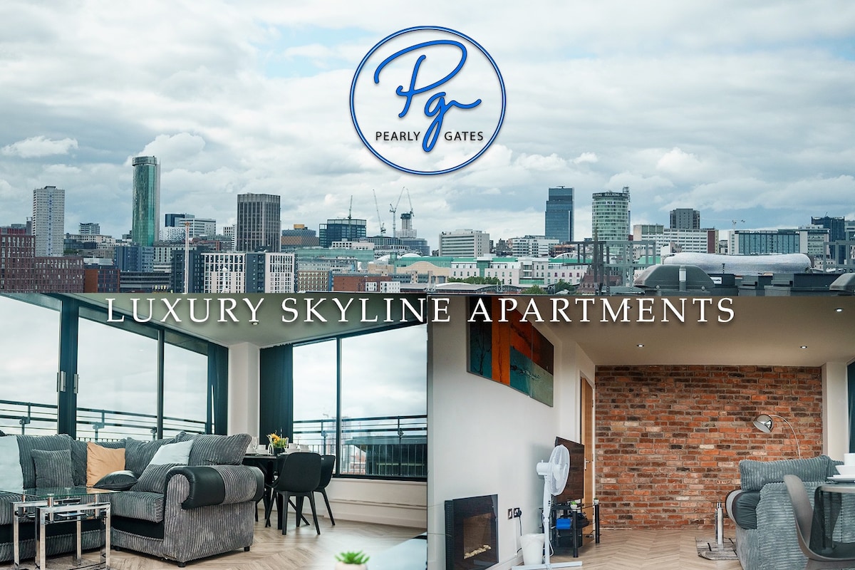 Penthouse -Skyline Views - Balcony - Free Parking!