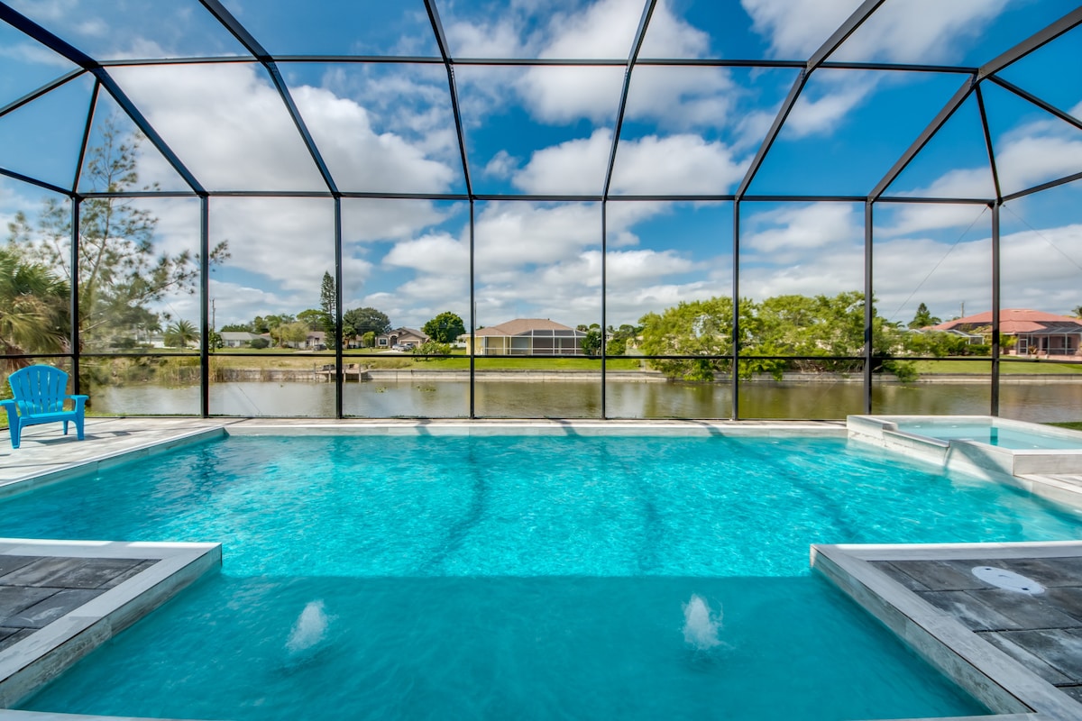 NEW BUILD-Heated Pool & Spa-Canal - South Exposure