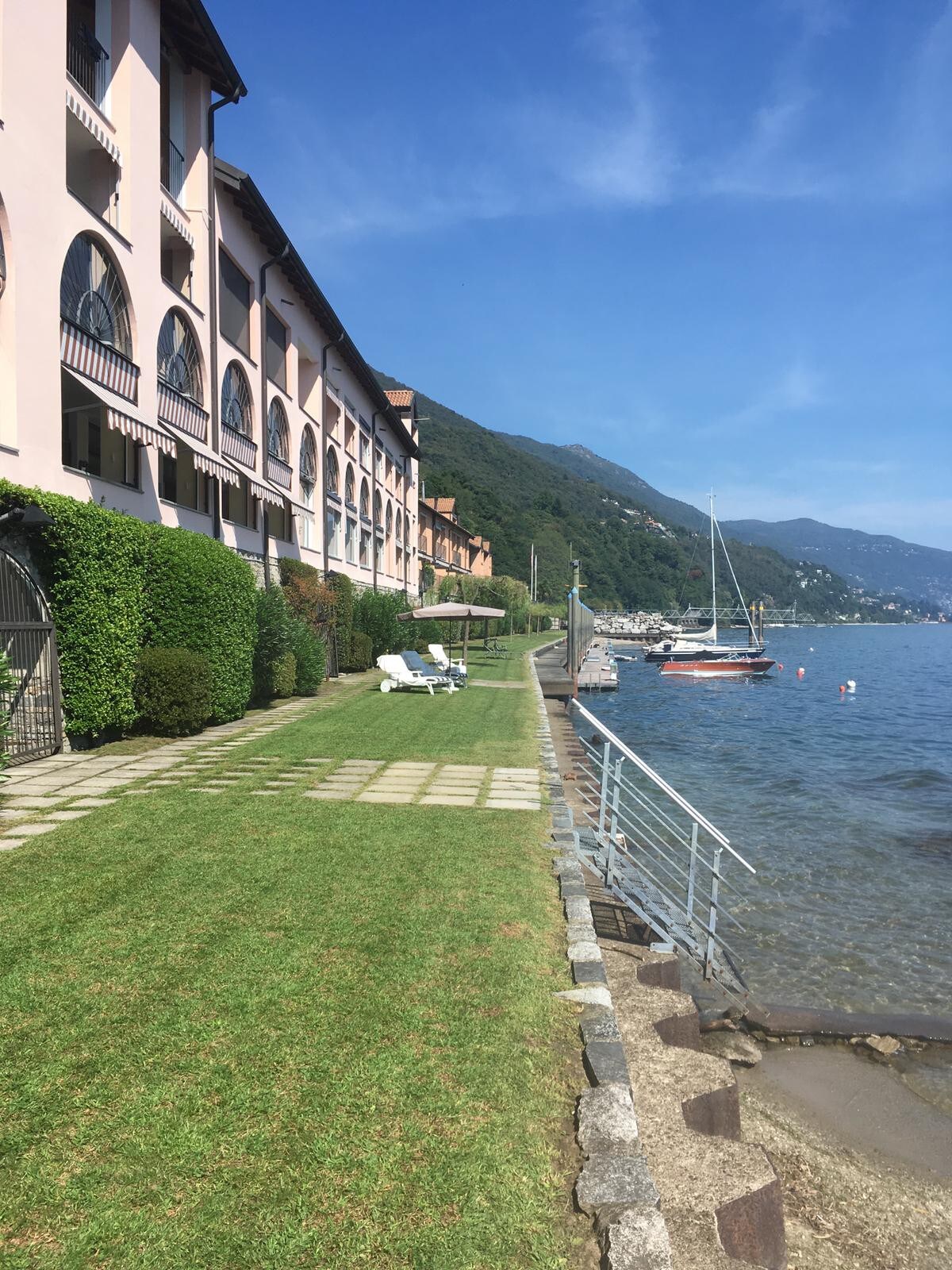 Lago Maggiore Verbania Ferienwohnung direkt am See