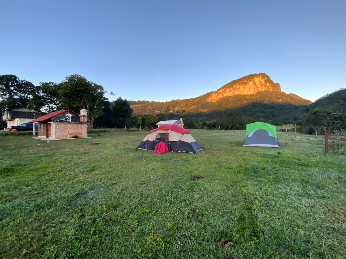 Camping/Glamping hermosa vista