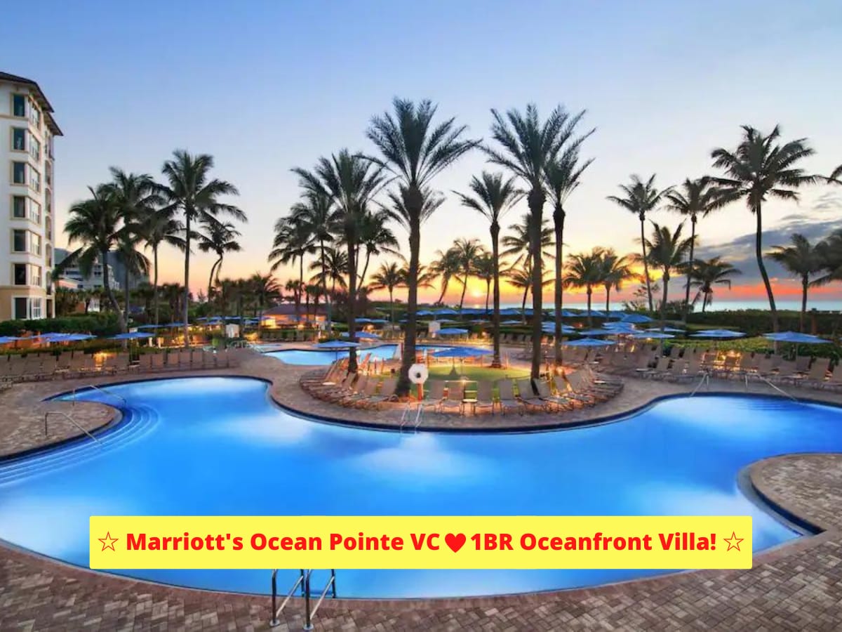 Marriott's Ocean Pointe VC - 1BR Oceanfront Villa!