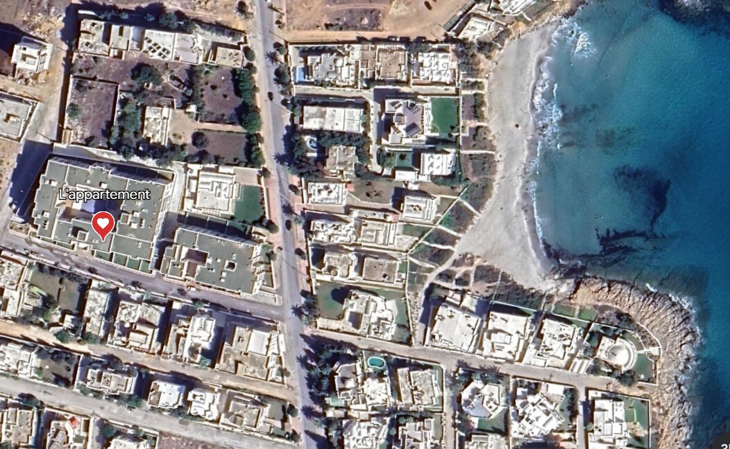 Appartement S+1 à côté de la plage Fat'ha Kelibia