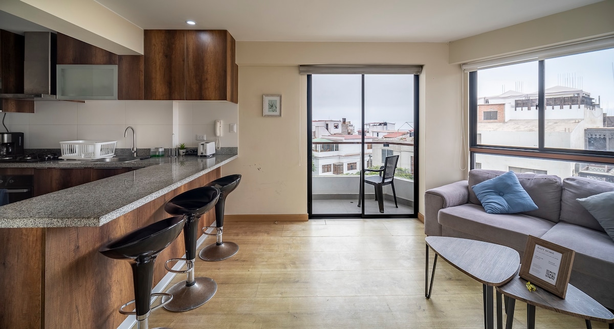 e* | Beautiful 2BR Apt. near Downtown Barranco