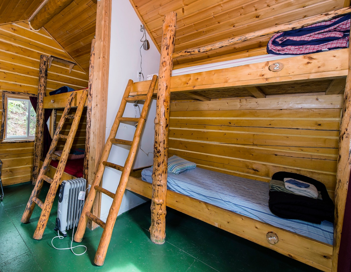 Single bed near Denali National Park, coed dorm