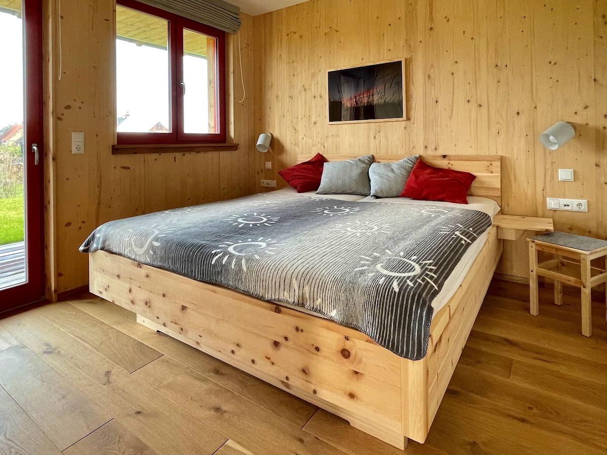 Ferienhaus Leben.PUR Bio-Ferienhaus aus Holz