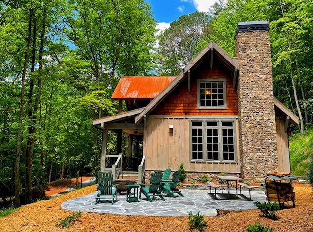 Cider Mill House overlooking private stream
