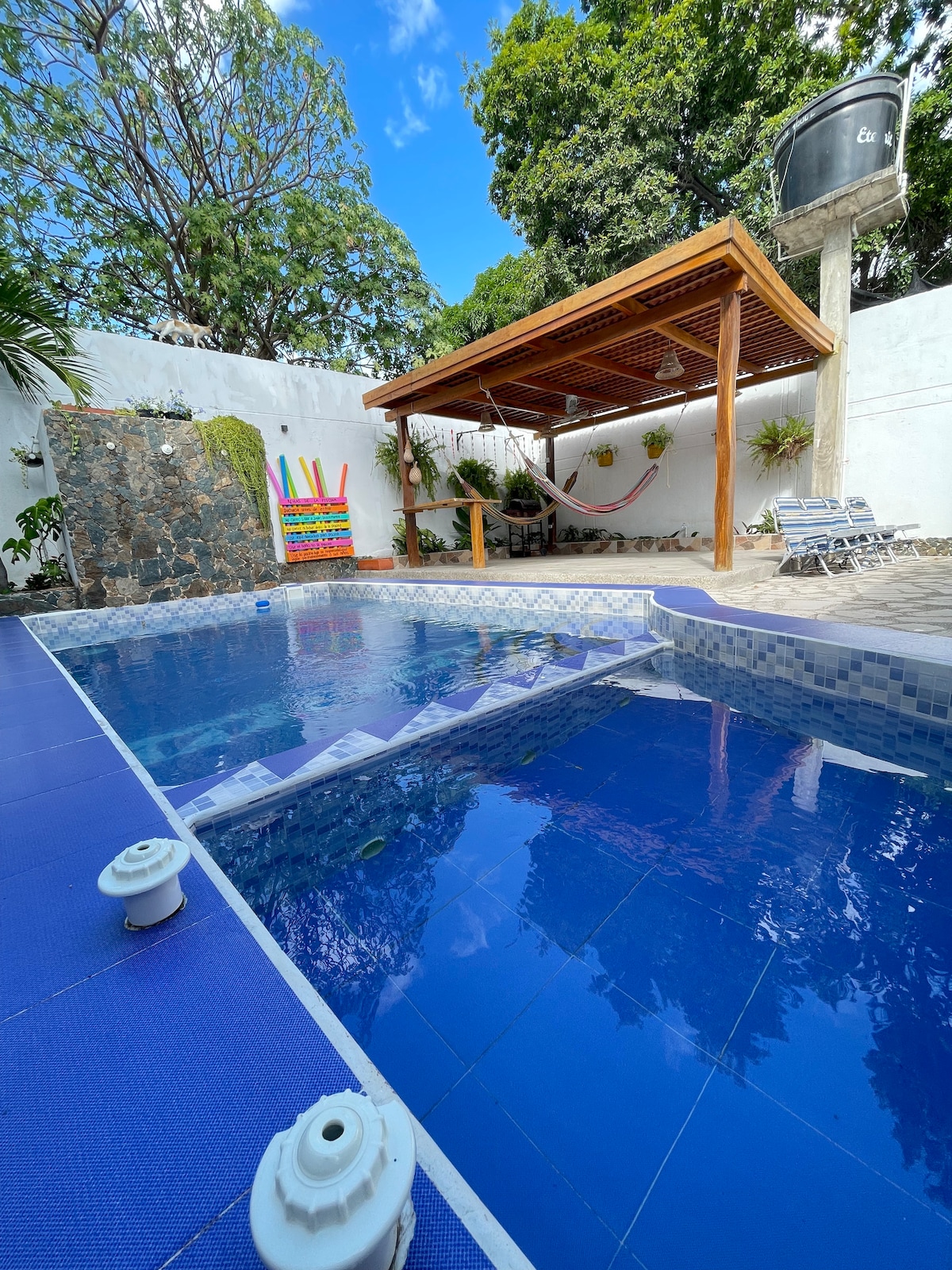 Casa con piscina (10 pax)