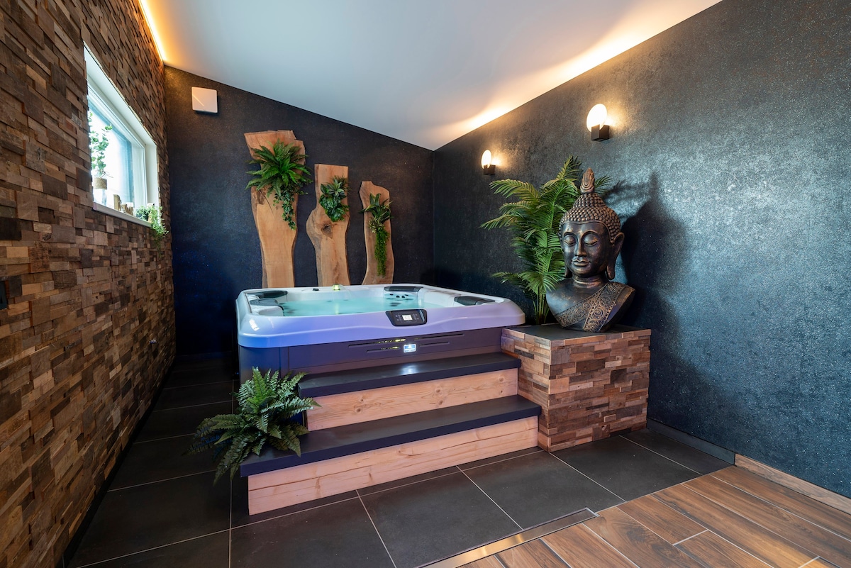 La Clé du Bonheur jacuzzi sauna hammam massage