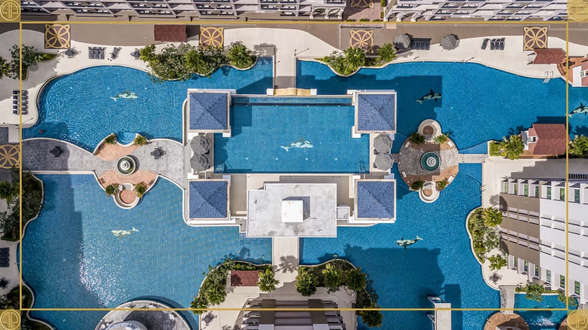 #21Arcadia市中心超大泳池景套房 步行街中心区 星级配置