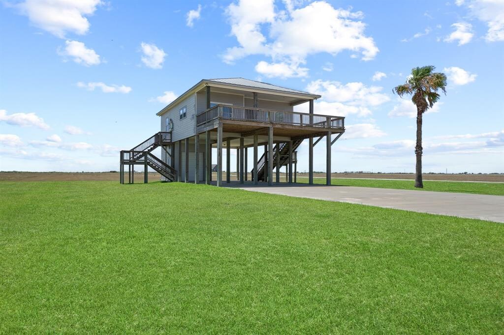 Beautiful home with bay views.