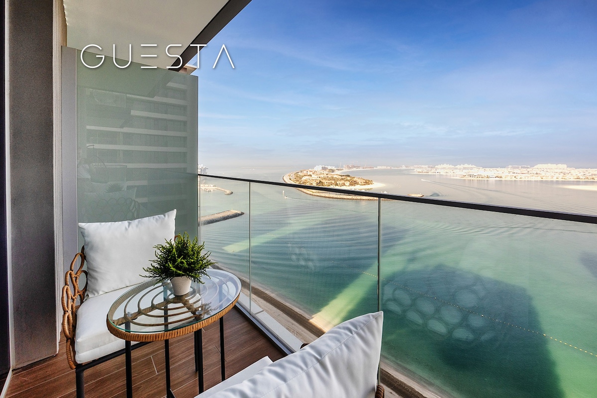 2 Bdr Seaview in Emaar Beachfront, Dubai Marina