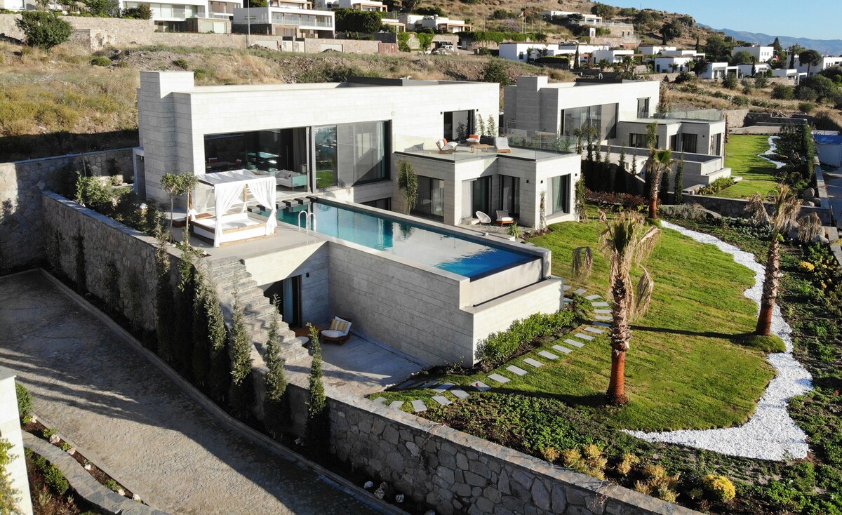 BD4114 / 6Bdr Villa Swmpool Bodrum Turgutreis