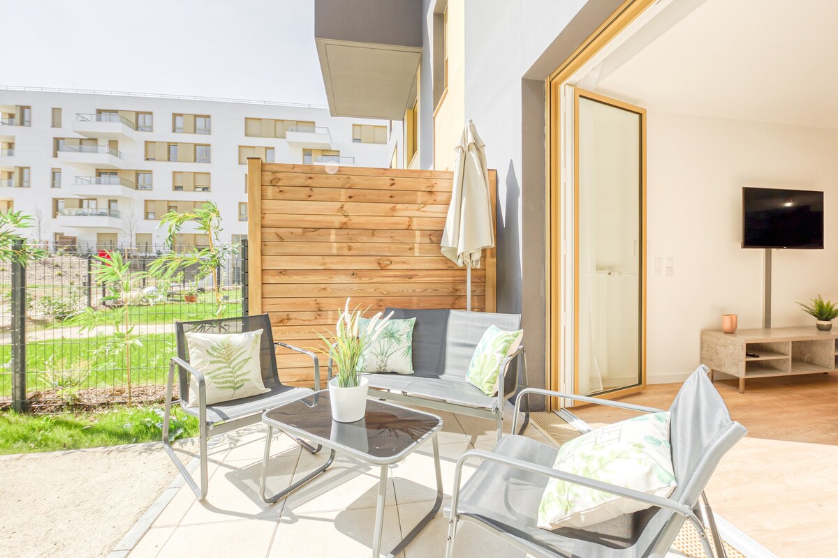 64m² I Terrasse | Balcon I Parking privé