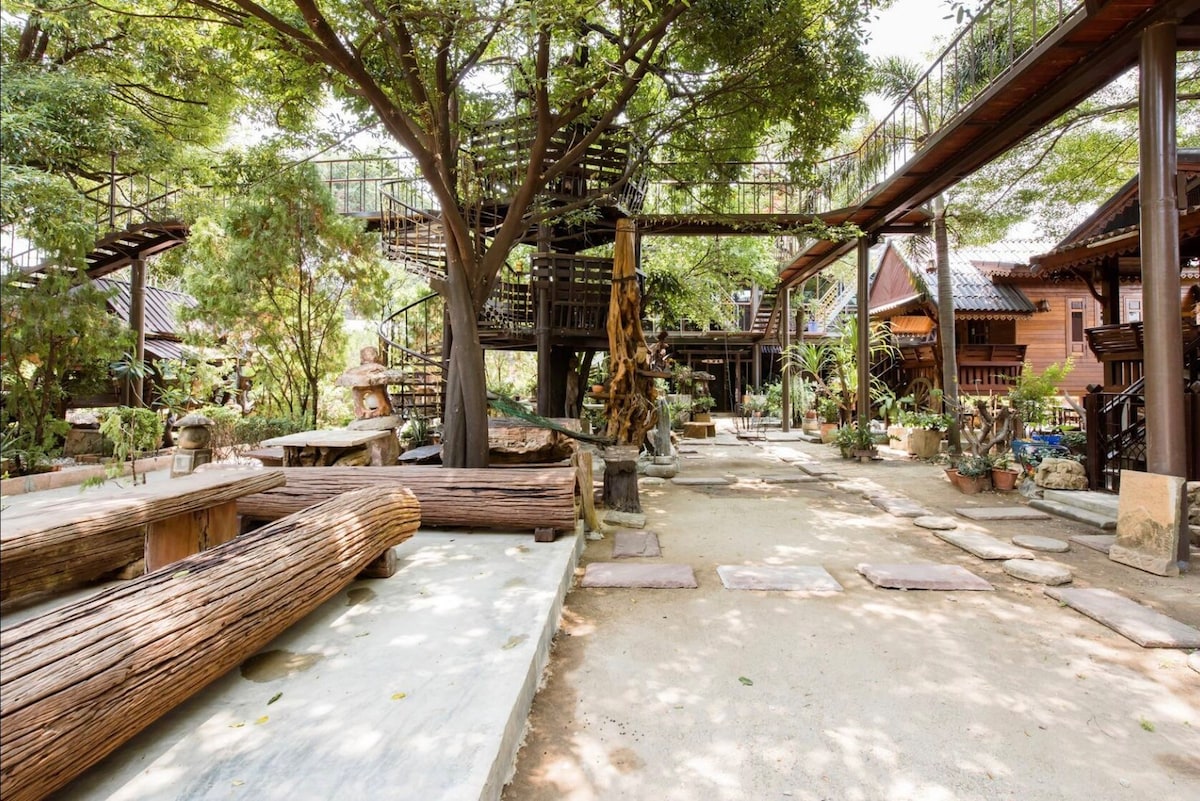 泰国传统木屋